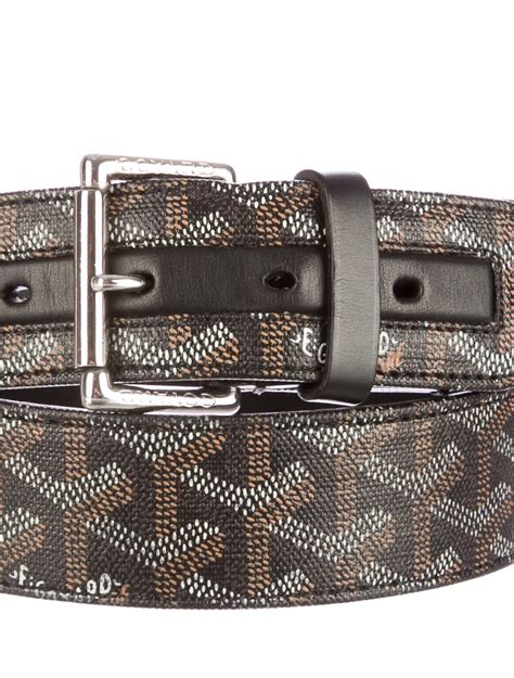 authentic goyard mens belt|Goyard belt accessories.